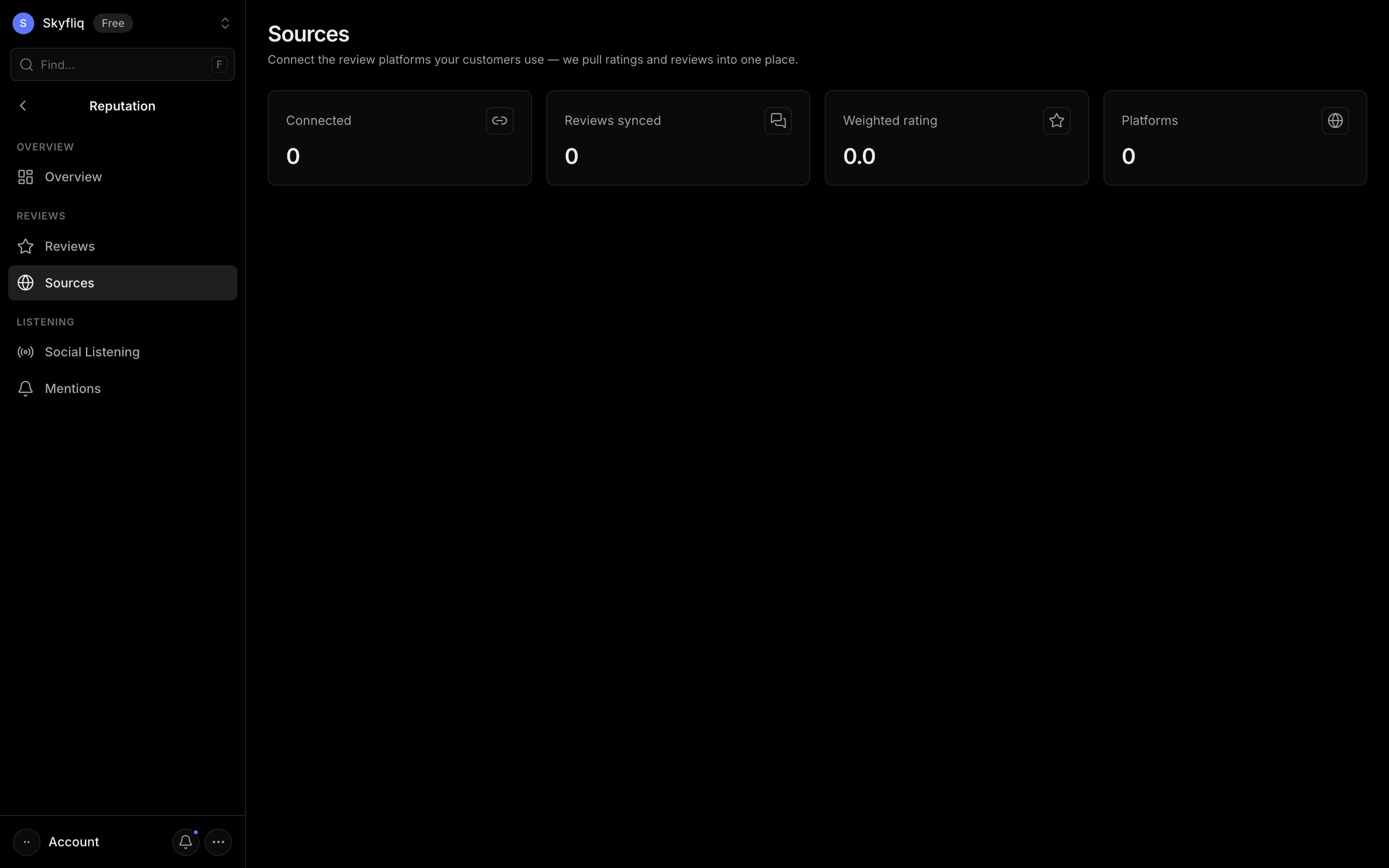 Sources screenshot