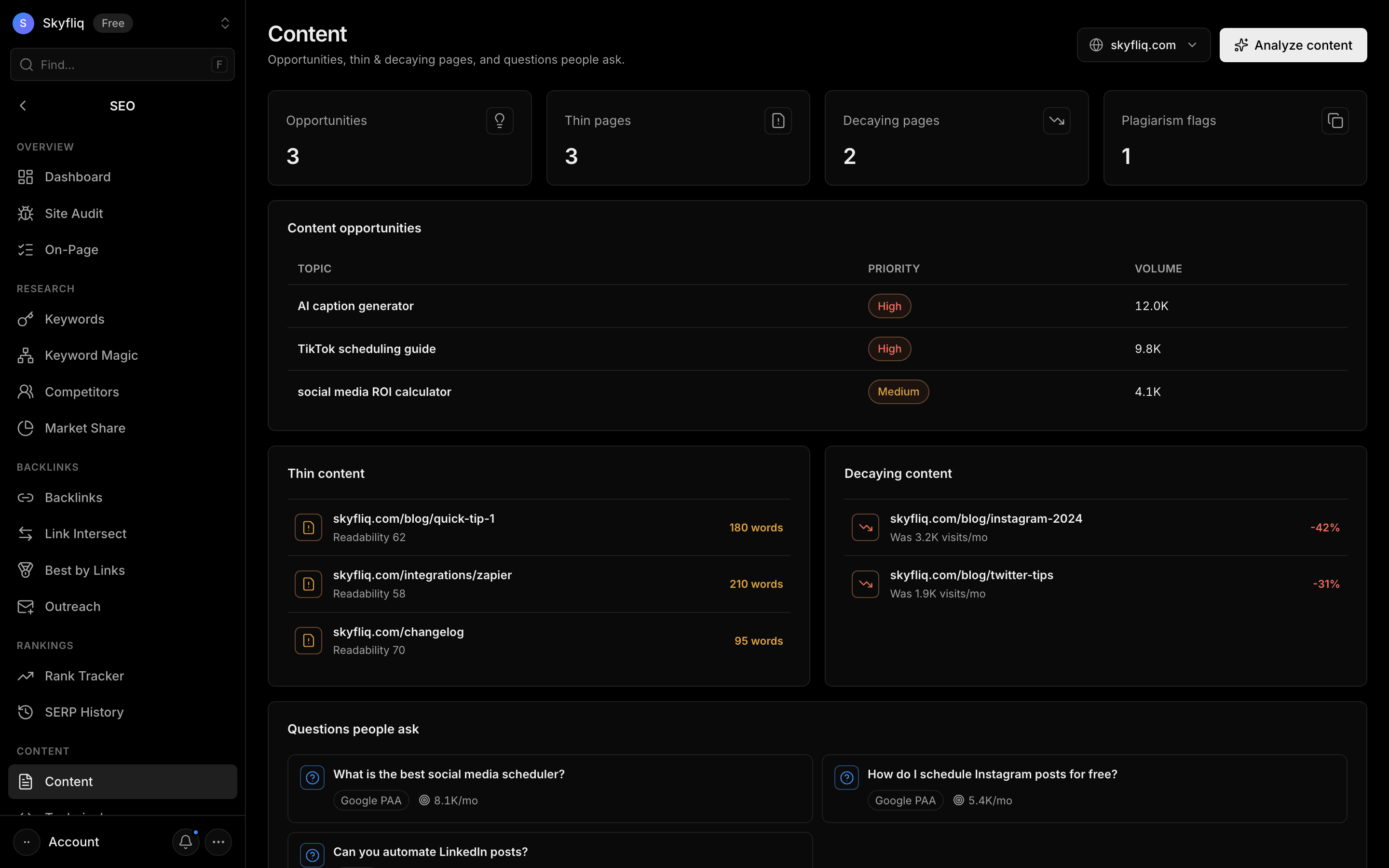 Ideas screenshot